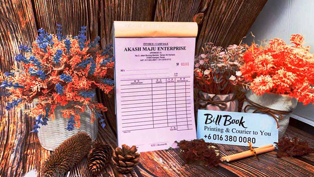 Kuala Lipis Bill Book Receipt Book Invoice Book Printing to Kuala Lipis