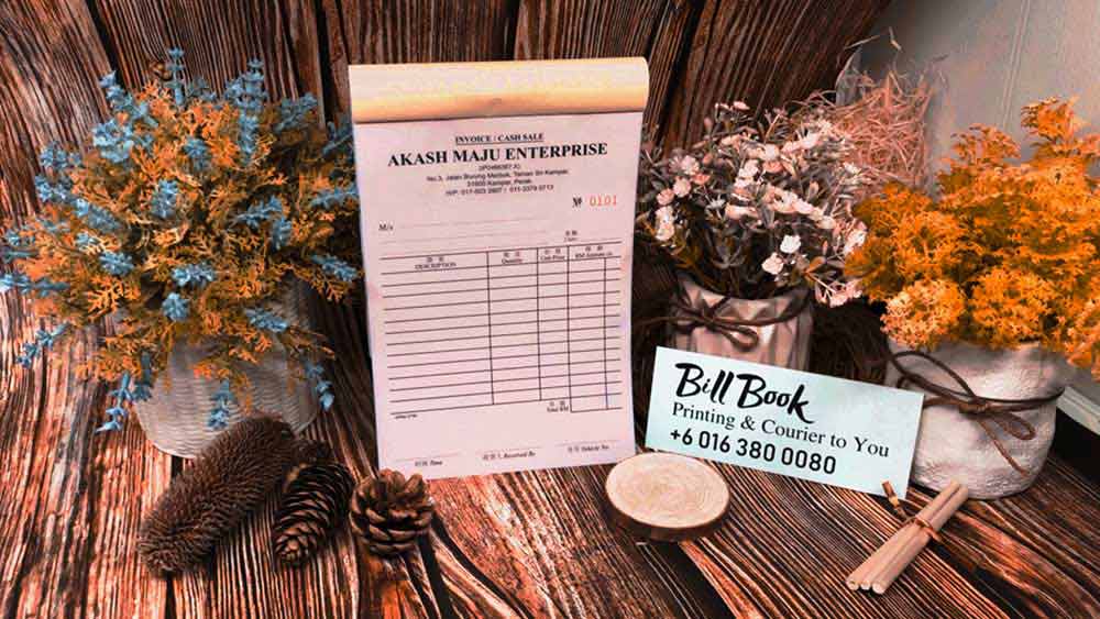  Perak Print Bill Book Receipt Book Invoice Book Printing to Perak
